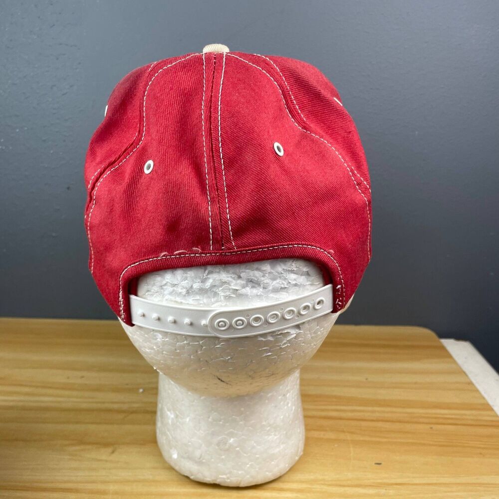 Good Hope Fertilizer Patch Hat Red Snapback Trucker Agriculture Farm Man Cap - Picture 4 of 7